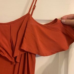 Cut Out Shoulder Dress